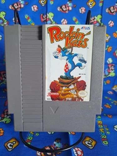 Rockin' Kats Rare NES Nintendo Game Cartridge Only Nintendo Entertainment System