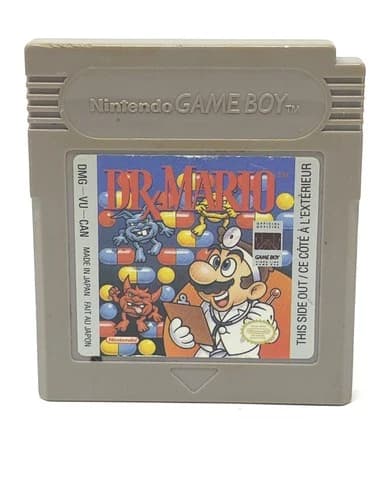 Dr. Mario Nintendo Game Boy Cartridge Only Tested Working