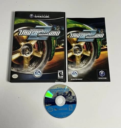 Need for Speed: Underground 2 (GameCube, 2004) - CIB Tested Working