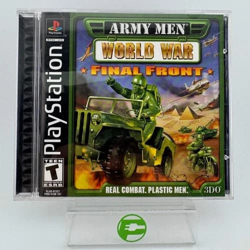 Army Men World War Final Front (Sony PlayStation 1 PS1, 2001)