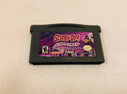 Scooby Doo Unmasked Nintendo Game Boy Advance GBA Authentic Tested Working