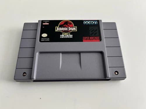 Jurassic Park 2 (Super Nintendo Entertainment System Snes)