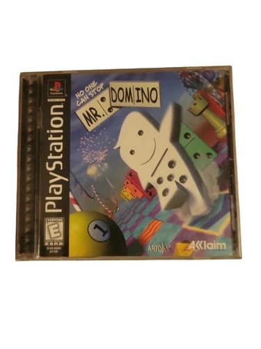 No One Can Stop Mr. Domino (Sony PlayStation 1, 1998) PS1 Complete
