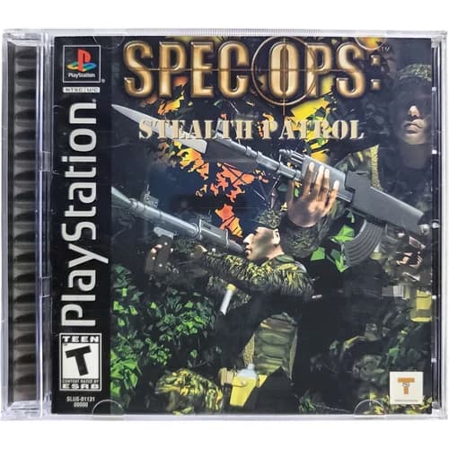 Spec Ops Stealth Patrol - Sony Playstation PS1 Tested 1Y Guarantee