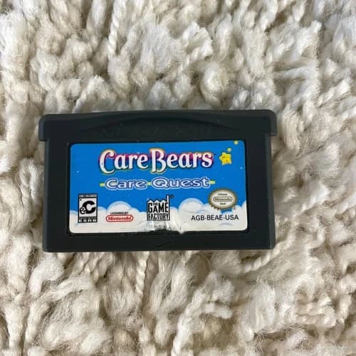 GBA Care Bears: Care Quest (Nintendo Game Boy Advance, 2005) GBA Tested