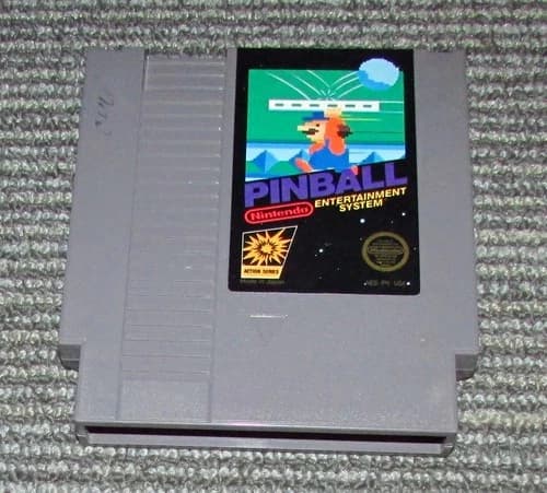 Pinball for Nintendo NES Authentic Fast Free Shipping