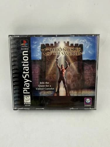 Chronicles of the Sword - Sony PlayStation 1, 1996 - 2 Discs Complete W/ Manual