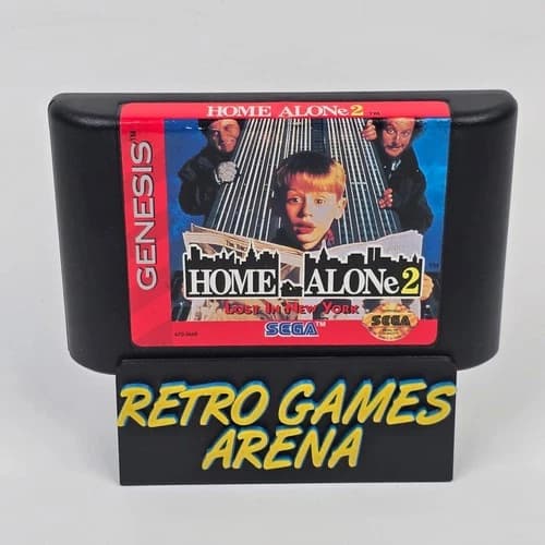 Home Alone 2: Lost in New York (Sega Genesis) Cartridge