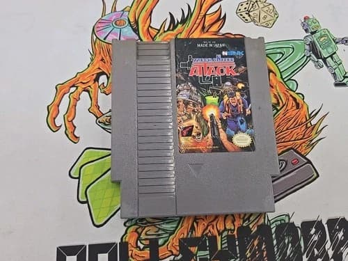 Mechanized Attack Nintendo NES Game Only NTSC-U/C Tested Authentic