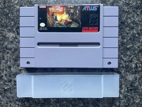 Super Valis IV 4 (Super Nintendo SNES) *Very Good Condition* Authentic ~ Atlus