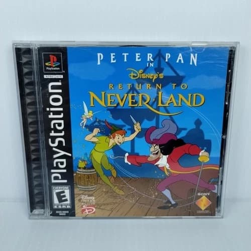 Peter Pan in Disney's Return to Neverland (Sony PlayStation 1) CIB Free Shipping