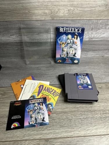 Beetlejuice (Nintendo Entertainment System, 1991) COMPLETE