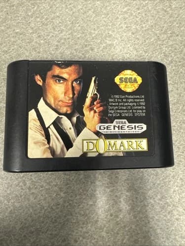 James Bond 007 The Duel Sega Genesis 1993 Cartridge Only Tested Working