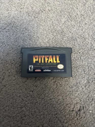 Pitfall: The Lost Expedition Nintendo Game Boy Advance SP Game! Tested Working!