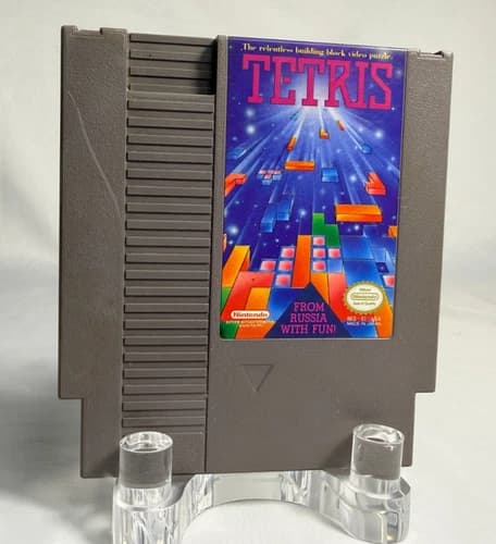 OEM Tetris NES Nintendo Entertainment System Cartridge Only Tested Working 1989