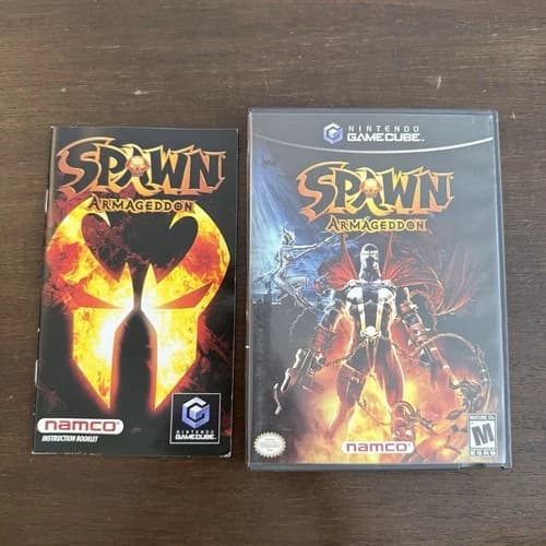 RARE Spawn: Armageddon (Nintendo GameCube, 2003) CIB With Manuel TESTED WORKING