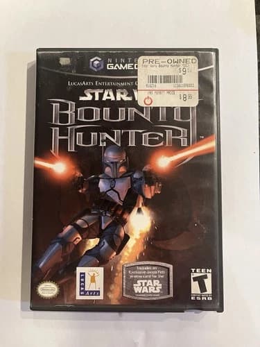 Star Wars: Bounty Hunter (Nintendo GameCube, 2002) Tested & Works CIB