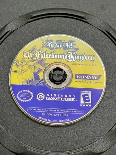 Yu-Gi-Oh! The Falsebound Kingdom (Nintendo GameCube, 2003) DISC ONLY *TESTED*