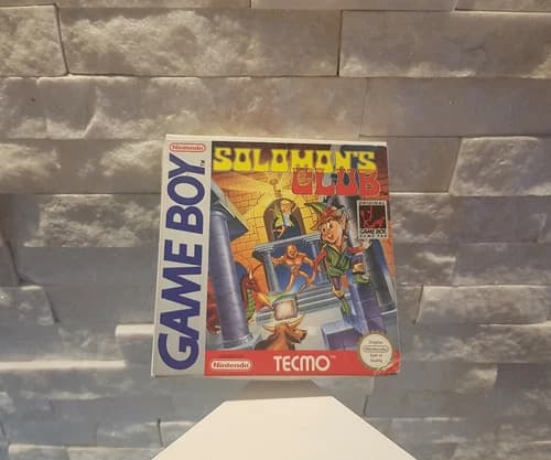 Nintendo Solomon's Club Gameboy CIB super good condition