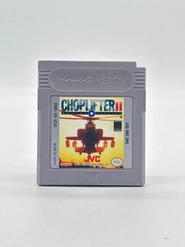 Choplifter II 2 — Nintendo Game Boy — Tested (DMG-V4-USA) #596