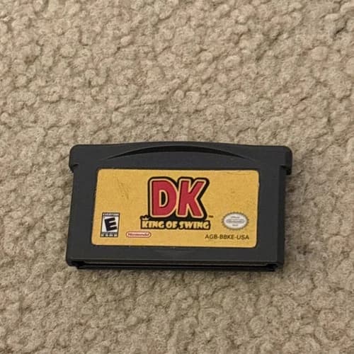 DK King of Swing Donkey Kong Game Boy Advanc Authentic Cart Only