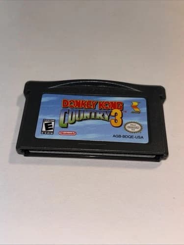 Donkey Kong Country 3 Nintendo Game Boy Advance, US Tested