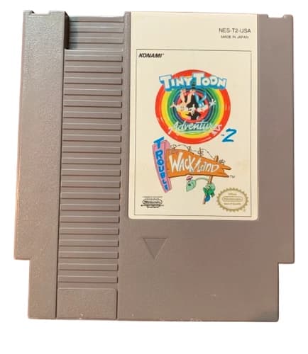 Tiny Toon Adventures 2 Trouble in Wackyland NES Nintendo Cartridge Only w/ Dust
