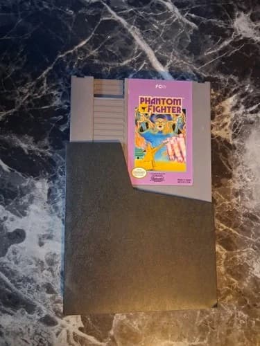 Phantom Fighter Nintendo NES Authentic Tested Contacts Cleaned