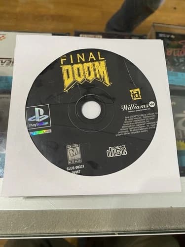 Final Doom (Sony PlayStation 1 PS1, 1996) Polished Disc Only