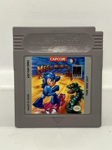 Mega Man III 3 for Nintendo Game Boy Authentic Tested & Working Cartridge Only