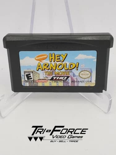 Hey Arnold The Movie Game Boy Advance GBA, Tested ! Free Shipping