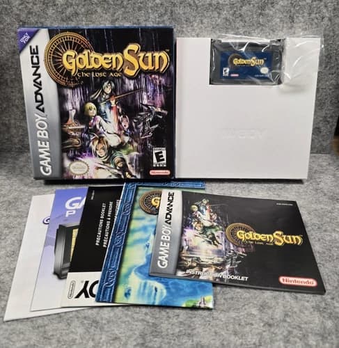 Golden Sun The Lost Age for Nintendo Game Boy Advance GBA, CIB tested
