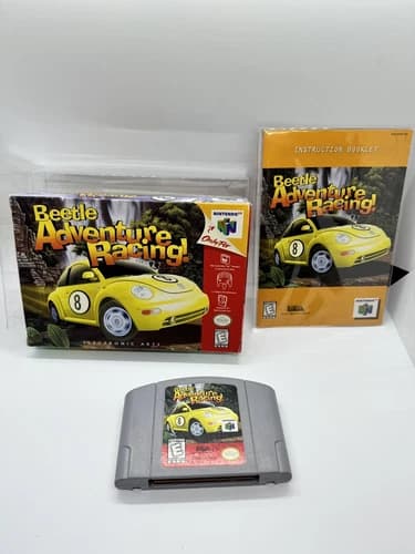 Beetle Adventure Racing- Nintendo 64 N64 Complete TESTED CIB