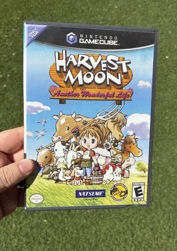 Harvest Moon Another Wonderful Life, CIB Nintendo GameCube, Good Condition!