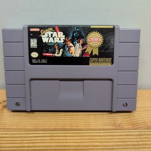 Super Star Wars Super Nintendo SNES Original Authentic Cart Only