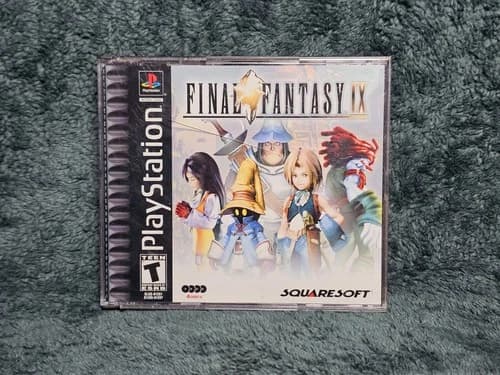 Final Fantasy IX 9 Sony PlayStation 1 PS1 Black Label CIB Complete