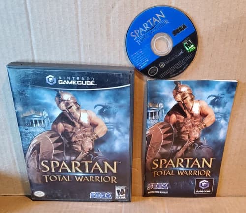 GameCube- Spartan Total Warrior- CIB