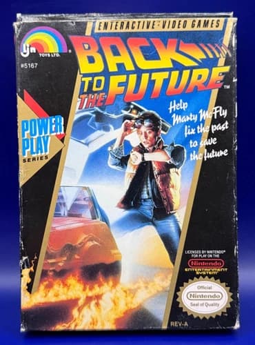 Back to the Future (Nintendo Entertainment System, 1989) CIB, Tested, VG+