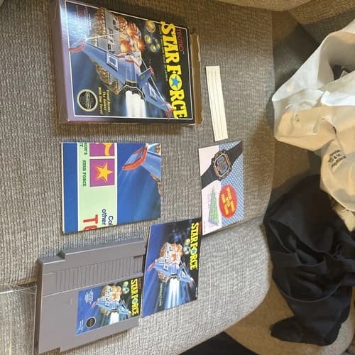 Star Force Nintendo NES Tecmo CIB Complete Authentic w/ all paperwork