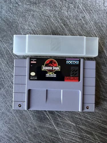 Jurassic Park Part 2: The Chaos Continues (Super Nintendo Entertainment System,