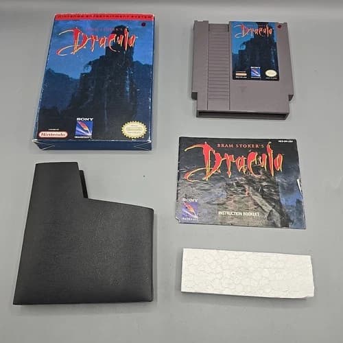 Bram Stokers Dracula (Nintendo Entertainment System NES) Complete W/ Manual CIB