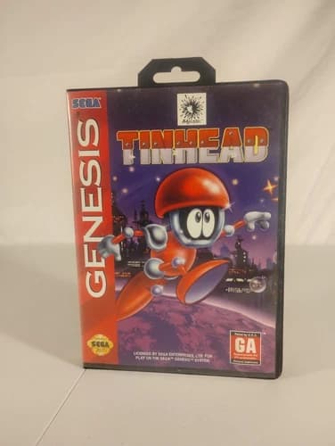 Tinhead (Sega Genesis, 1993) Authentic (see description)