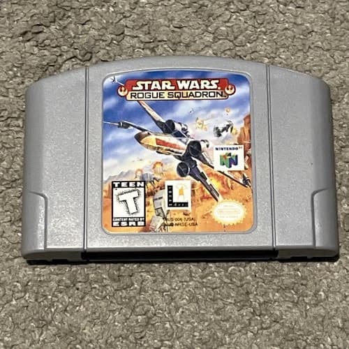 Star Wars: Rogue Squadron Nintendo 64 N64 Authentic Cartridge Only Tested