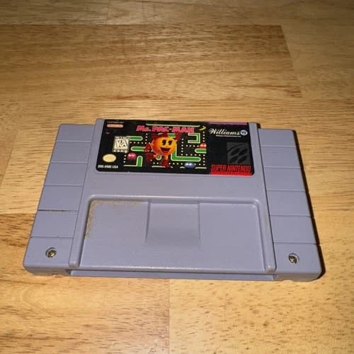 Ms. Pac-Man (Super Nintendo, 1996) Authentic Cartridge Only