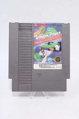 Dragon Power NES Nintendo Game Bandai Tested Works