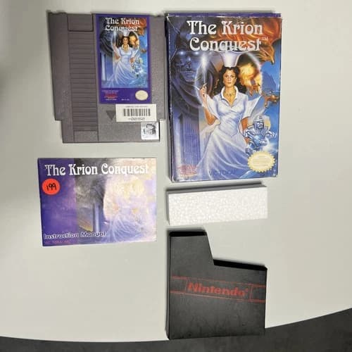 The Krion Conquest Video Game Nintendo NES