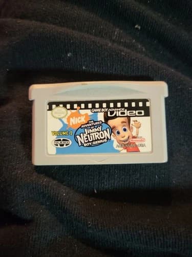 Game Boy Advance Video Jimmy Neutron Boy Genius Volume 1 Authentic Tested GBA