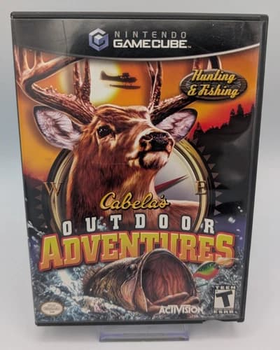 Cabela's Outdoor Adventures (Nintendo GameCube, 2005) - CIB Complete - Tested