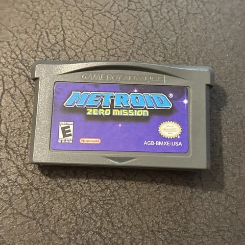 Metroid Zero Mission (Nintendo GameBoy Advance, 2004) Cartridge Only Authentic