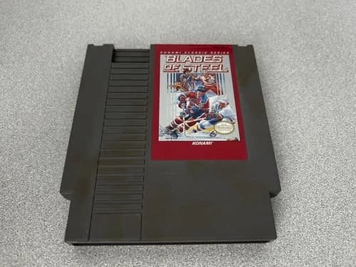 Blades of Steel - Nintendo Entertainment System Red Border